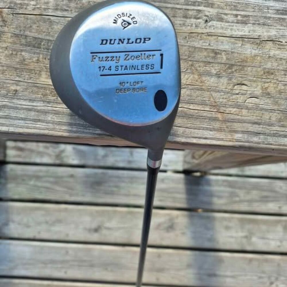 Dunlop Fuzzy Zoeller Driver - 10° Loft - Graphite Mid-Firm Flex - RH - 44"